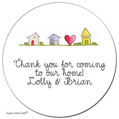 Sugar Cookie Gift Stickers - Street Sugar Cookie Gift Stickers - Street