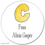 Sugar Cookie Gift Stickers - C