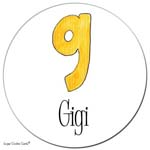 Sugar Cookie Gift Stickers - G
