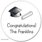 Sugar Cookie Gift Stickers - Graduate