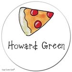 Sugar Cookie Gift Stickers - Pizza