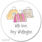 Sugar Cookie Gift Stickers - Shopping