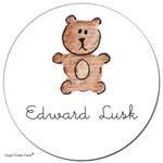Sugar Cookie Gift Stickers - Teddy