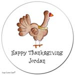 Sugar Cookie Gift Stickers - Turkey