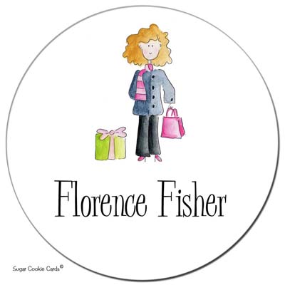Sugar Cookie Gift Stickers - Vicki Sugar Cookie Gift Stickers - Vicki