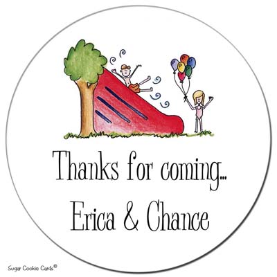 Sugar Cookie Gift Stickers - Waterslide Sugar Cookie Gift Stickers - Waterslide