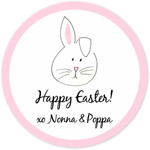 Sugar Cookie Gift Stickers - Bunny