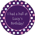 Gift Stickers by iDesign - Dots Purple (Everyday)