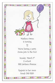 Sugar Cookie Announcements & Invitations - BD-1 Sugar Cookie Announcements & Invitations - BD-1