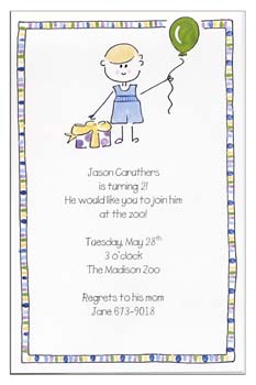 Sugar Cookie Announcements & Invitations - BD-2 Sugar Cookie Announcements & Invitations - BD-2