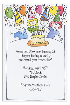 Sugar Cookie Announcements & Invitations - BD-3