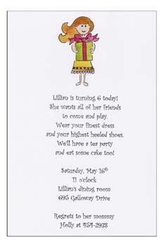 Sugar Cookie Announcements & Invitations - BD-4 Sugar Cookie Announcements & Invitations - BD-4