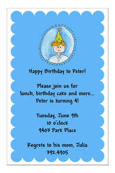 Sugar Cookie Announcements & Invitations - BD-7 Sugar Cookie Announcements & Invitations - BD-7