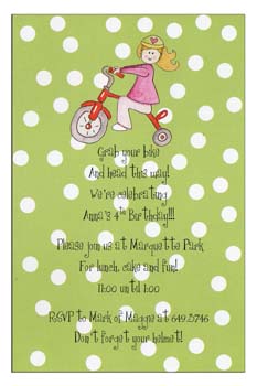 Sugar Cookie Announcements & Invitations - BG-1