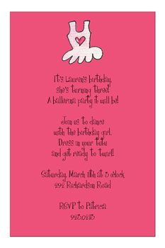 Sugar Cookie Announcements & Invitations - BL-2