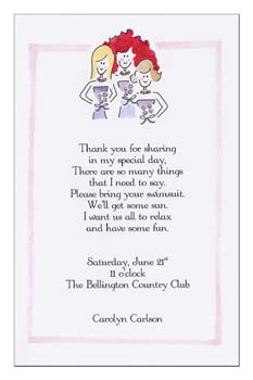 Sugar Cookie Announcements & Invitations - BR-3 Sugar Cookie Announcements & Invitations - BR-3