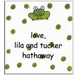 Sugar Cookie Calling Cards - CC-FR Sugar Cookie Calling Cards - CC-FR