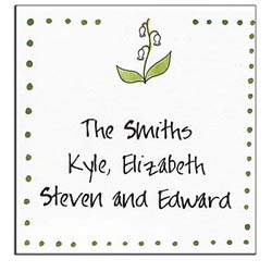 Sugar Cookie Calling Cards - CC-LV Sugar Cookie Calling Cards - CC-LV