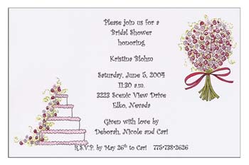 Sugar Cookie Announcements & Invitations - CF-1 Sugar Cookie Announcements & Invitations - CF-1