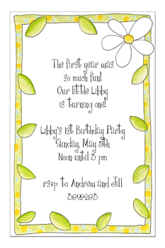 Sugar Cookie Announcements & Invitations - DS-1