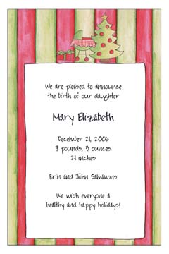 Sugar Cookie Announcements & Invitations - FL-BB Sugar Cookie Announcements & Invitations - FL-BB