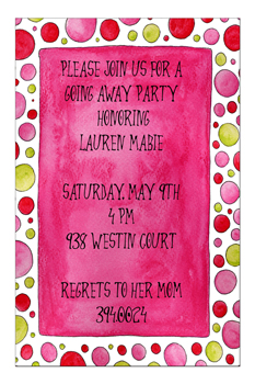 Sugar Cookie Announcements & Invitations - FL-HO3 Sugar Cookie Announcements & Invitations - FL-HO3