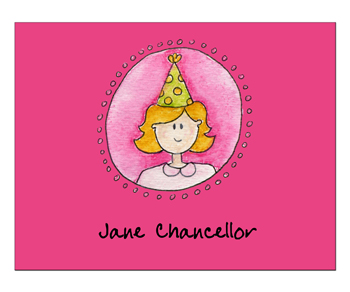 Sugar Cookie Foldover Stationery - FO-BD6 Sugar Cookie Foldover Stationery - FO-BD6