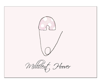 Sugar Cookie Foldover Stationery - FO-CP1 Sugar Cookie Foldover Stationery - FO-CP1