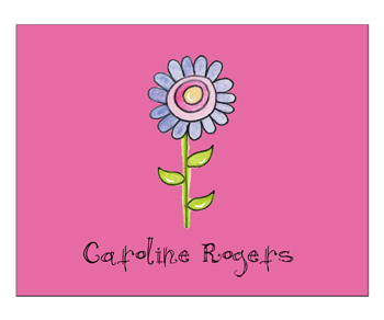 Sugar Cookie Foldover Stationery - FO-FL3