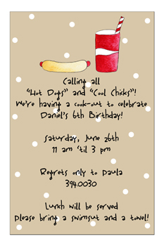 Sugar Cookie Announcements & Invitations - HD-1
