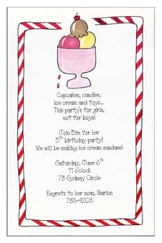 Sugar Cookie Announcements & Invitations - IC-2