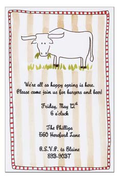 Sugar Cookie Announcements & Invitations - LH-1