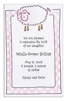 Sugar Cookie Announcements & Invitations - LM-1 Sugar Cookie Announcements & Invitations - LM-1