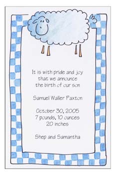 Sugar Cookie Announcements & Invitations - LM-2 Sugar Cookie Announcements & Invitations - LM-2