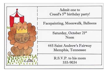 Sugar Cookie Announcements & Invitations - LN-1