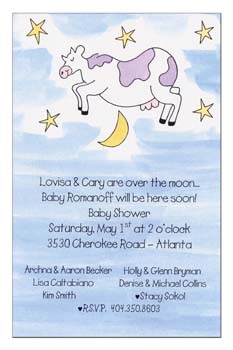 Sugar Cookie Announcements & Invitations - MO-1