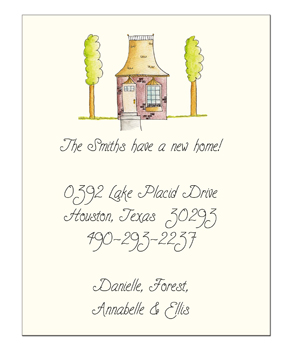 Sugar Cookie Moving Cards - MV-25 Sugar Cookie Moving Cards - MV-25