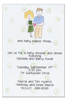 Sugar Cookie Announcements & Invitations - OB-1 Sugar Cookie Announcements & Invitations - OB-1