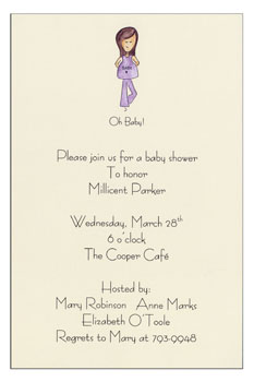 Sugar Cookie Announcements & Invitations - OM-4