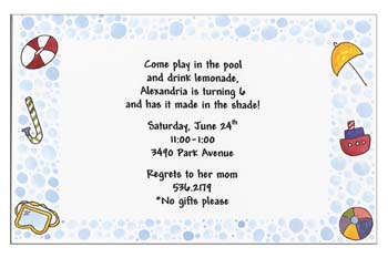 Sugar Cookie Announcements & Invitations - PL-1 Sugar Cookie Announcements & Invitations - PL-1