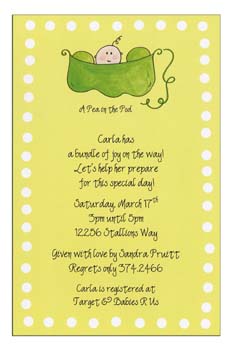 Sugar Cookie Announcements & Invitations - PP-1