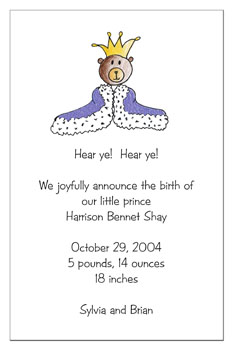Sugar Cookie Announcements & Invitations - RP-1
