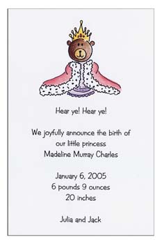 Sugar Cookie Announcements & Invitations - RQ-1