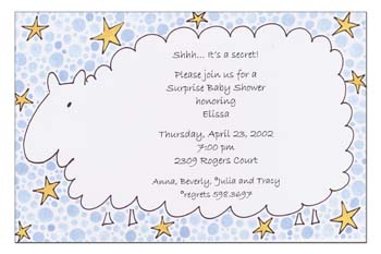 Sugar Cookie Announcements & Invitations - SH-1