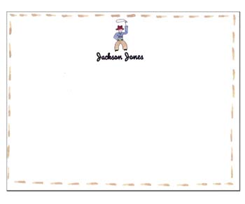 Sugar Cookie Flat Stationery - ST-CB