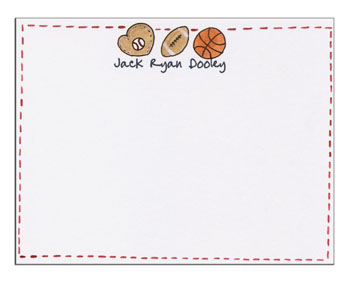 Sugar Cookie Flat Stationery - ST-SP Sugar Cookie Flat Stationery - ST-SP