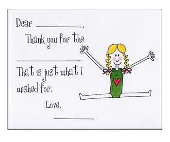 Sugar Cookie Fill-In Thank You Notes - TK-GM Sugar Cookie Fill-In Thank You Notes - TK-GM