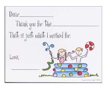 Sugar Cookie Fill-In Thank You Notes - TK-PL Sugar Cookie Fill-In Thank You Notes - TK-PL