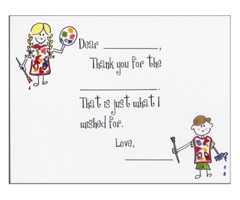 Sugar Cookie Fill-In Thank You Notes - TK-PT Sugar Cookie Fill-In Thank You Notes - TK-PT