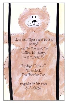 Sugar Cookie Announcements & Invitations - ZO-1